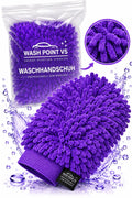 Waschhandschuh Lila